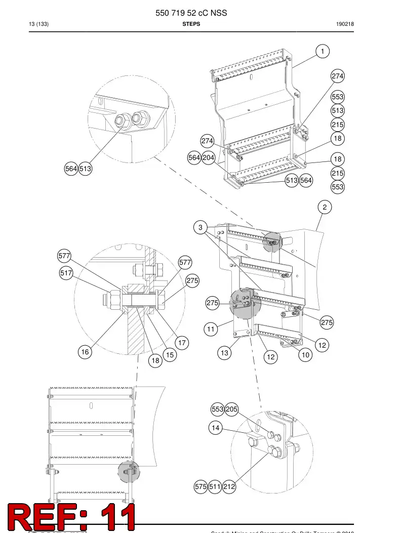 BG00411478b BG 004 114 78b PLATE, RUBBER - Sandvik Technical Drawing