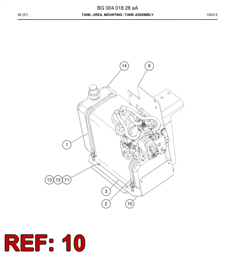 BG00417061a BG 004 170 61a Weld Assembly - Sandvik Technical Drawing