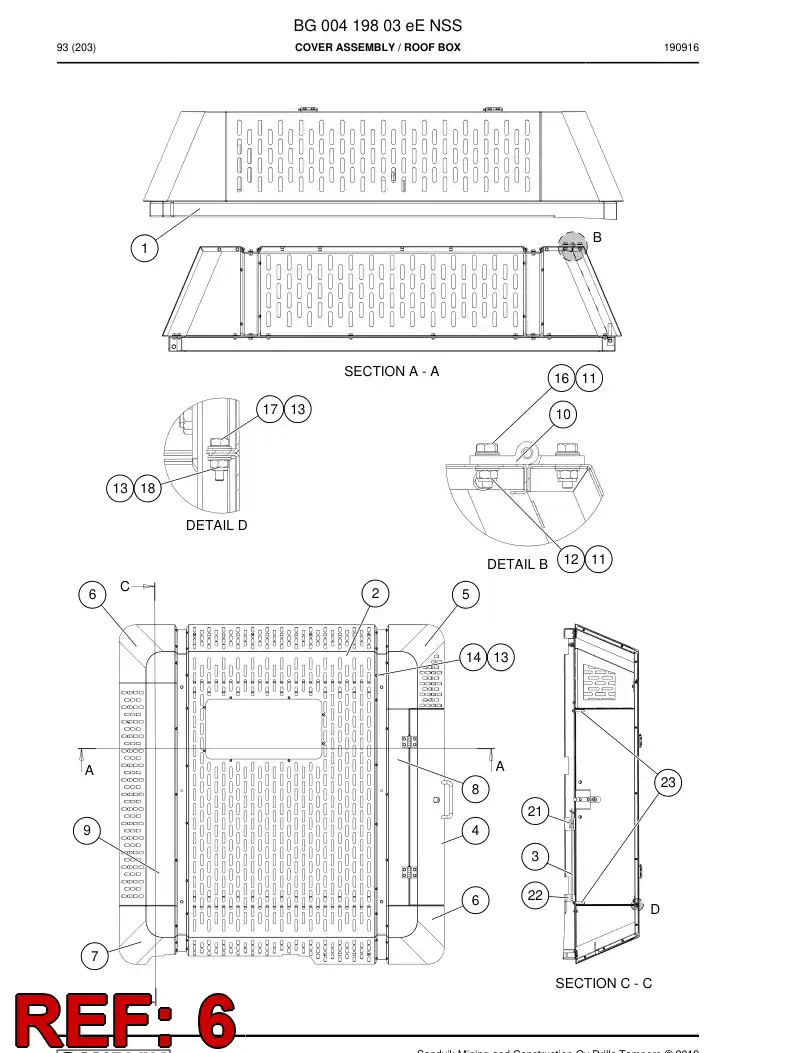 BG00419753b BG 004 197 53b Corner - Sandvik Technical Drawing