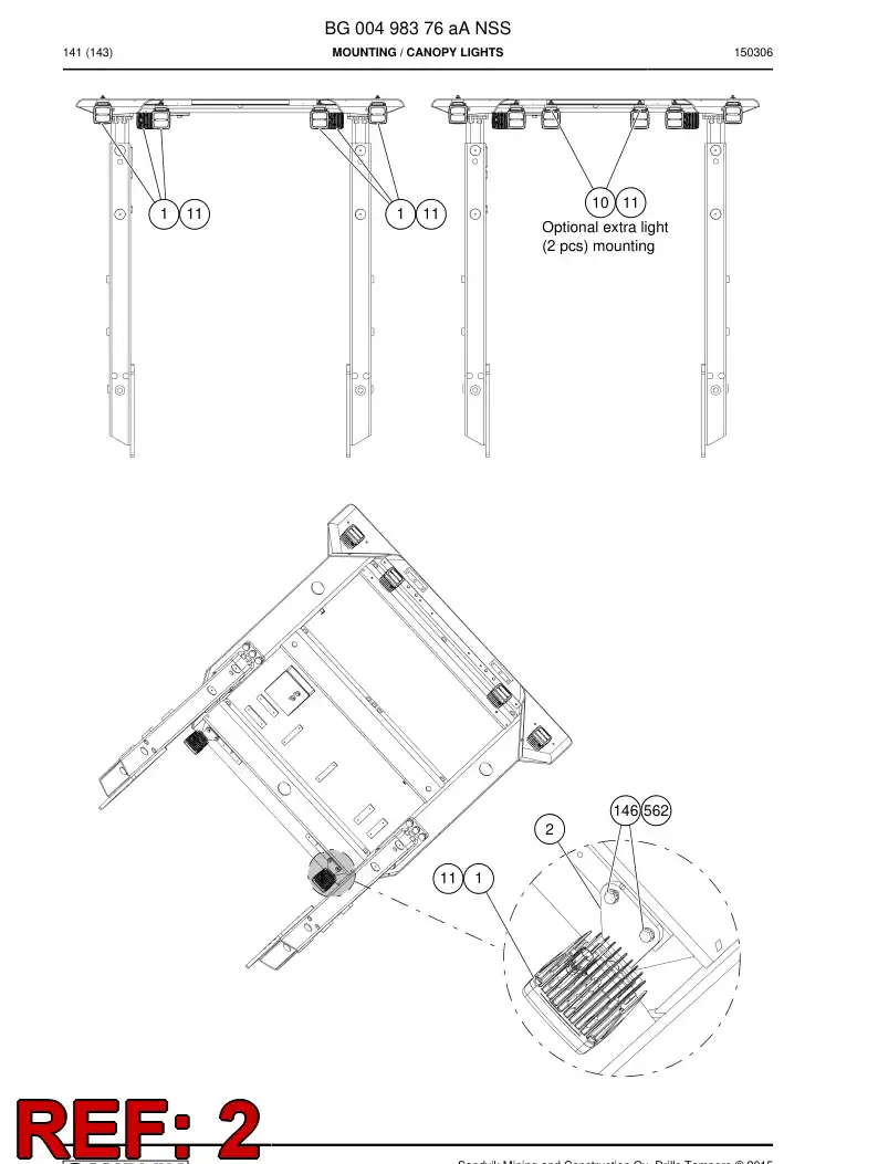 BG00428941a BG 004 289 41a Plate - Sandvik Technical Drawing