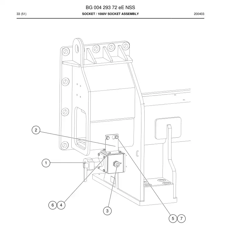 BG00429372e BG 004 293 72e Socket - Sandvik Technical Drawing