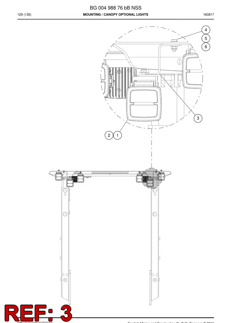 BG00432334a BG 004 323 34a Plate - Sandvik Technical Drawing