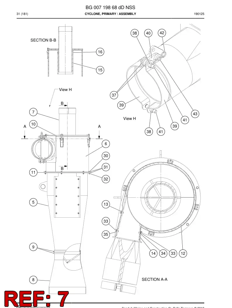 BG00461492a BG 004 614 92a Cover - Sandvik Technical Drawing