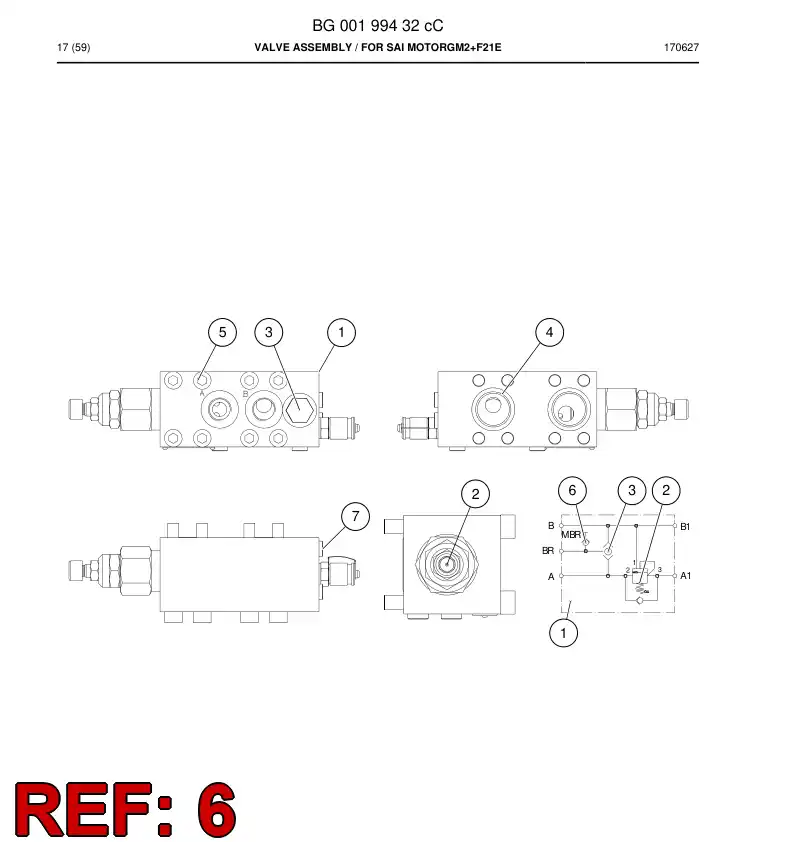 BG00469318a BG 004 693 18a Connector - Sandvik Technical Drawing