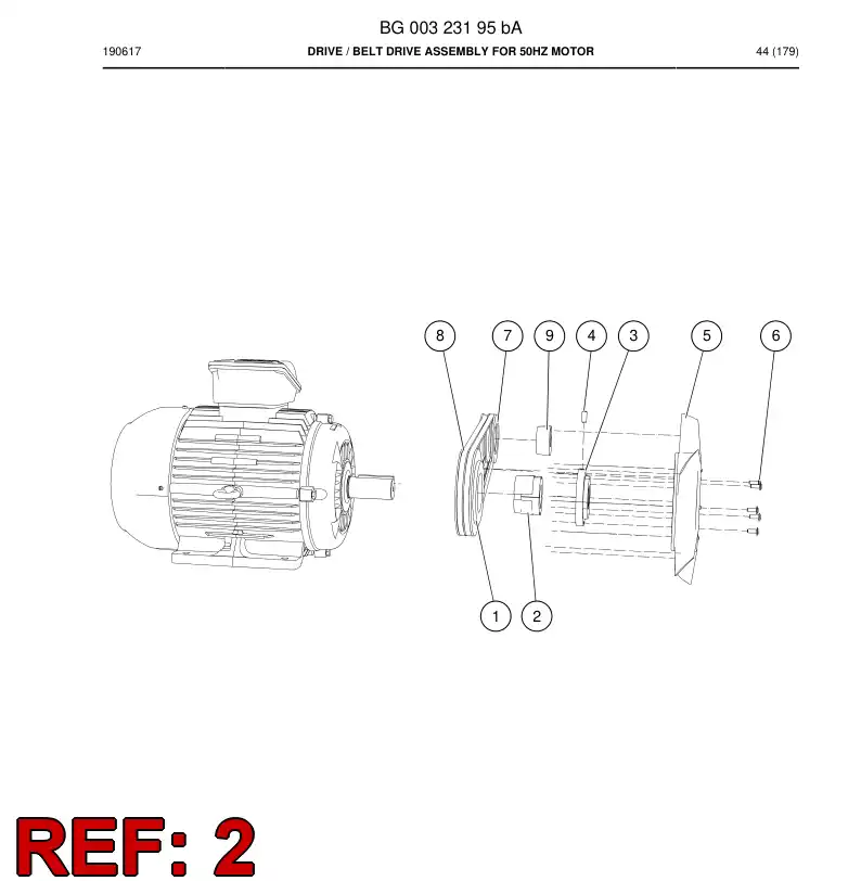 BG00472965a BG 004 729 65a Sleeve, Conical - Sandvik Technical Drawing