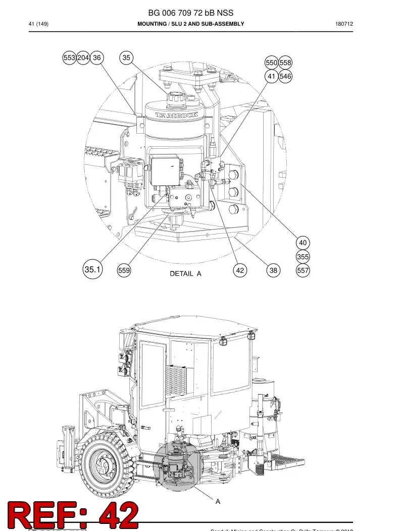 BG00478592a BG 004 785 92a SUPORTE, VLVULA - Sandvik Technical Drawing