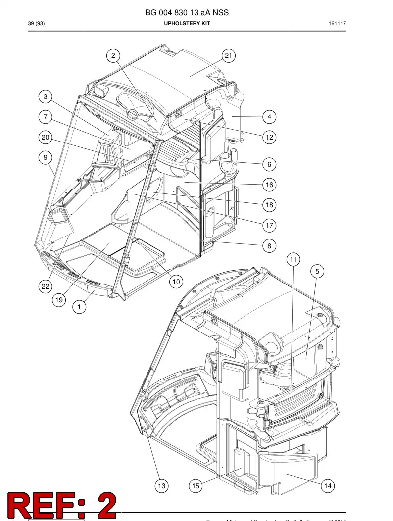 BG00485845a BG 004 858 45a PRING - Sandvik Technical Drawing