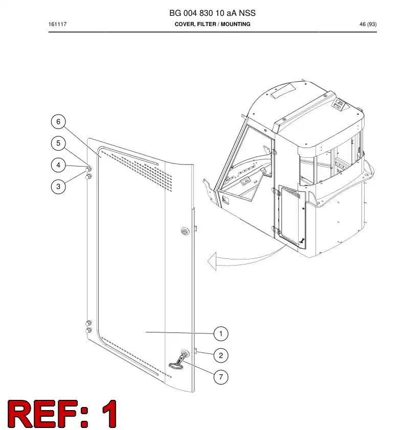 BG00486558a BG 004 865 58a Cover - Sandvik Technical Drawing