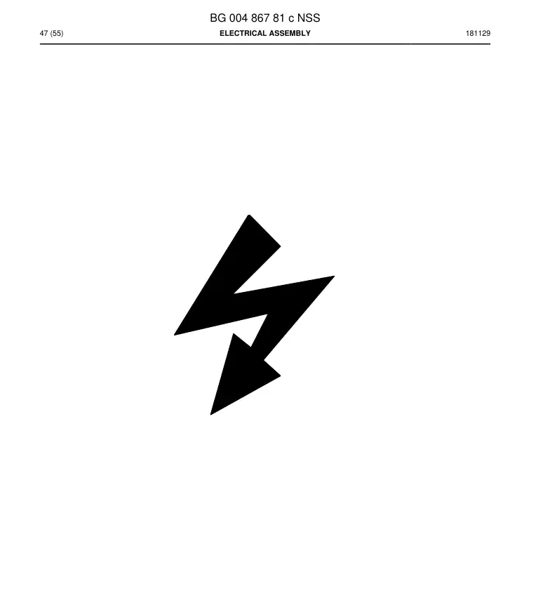 BG00486781c BG 004 867 81c Electrical Assembly - Sandvik Technical Drawing