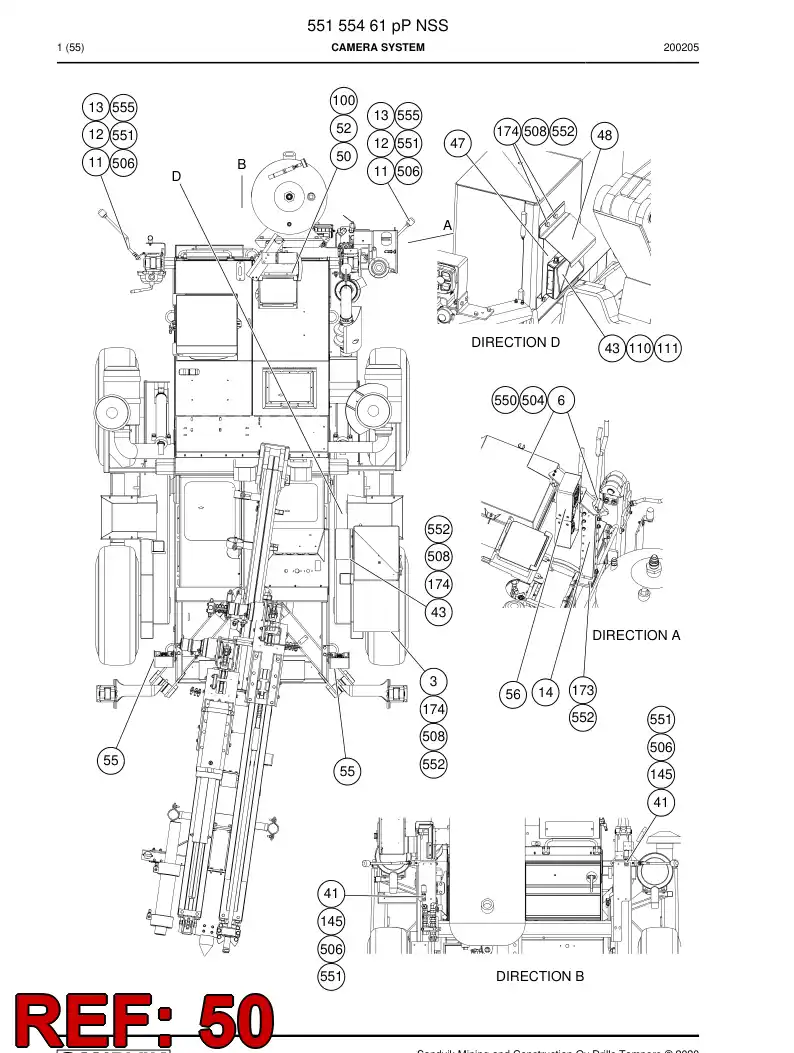 BG00488058f BG 004 880 58f Computer - Sandvik Technical Drawing