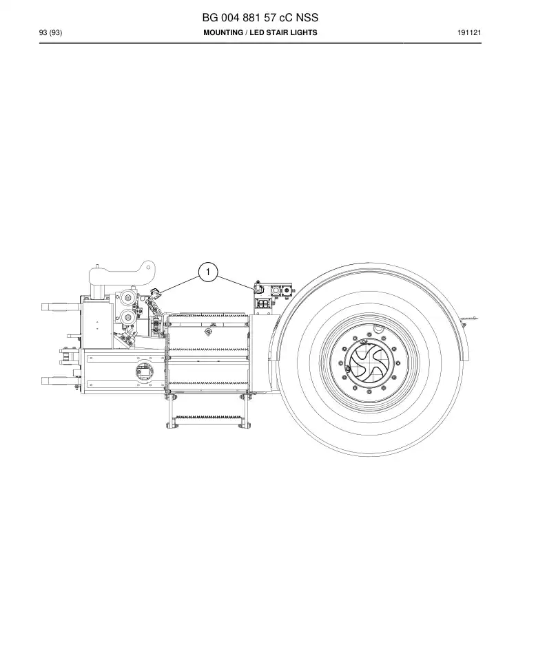 BG00488157c BG 004 881 57c Mounting - Sandvik Technical Drawing