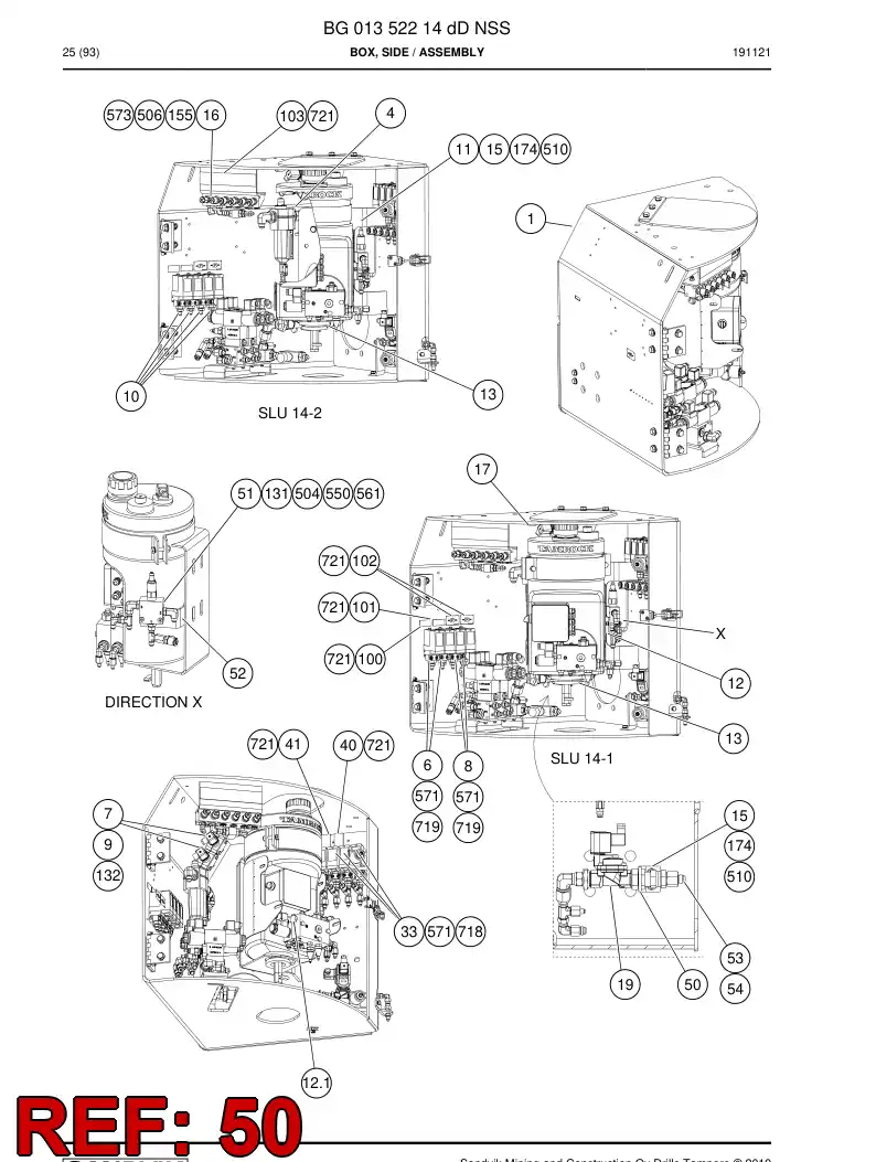 BG00488937a BG 004 889 37a Plate - Sandvik Technical Drawing