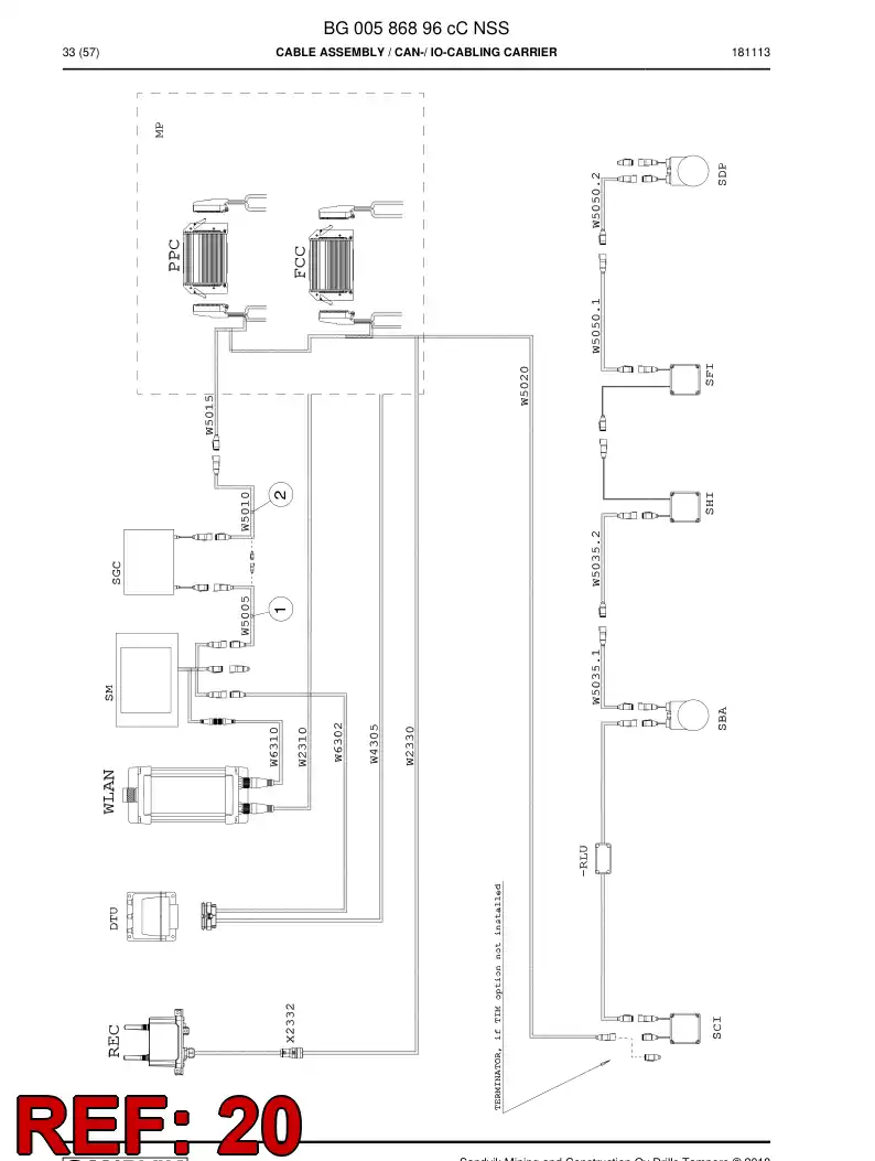 BG00491781b BG 004 917 81b Strip, Marking - Sandvik Technical Drawing
