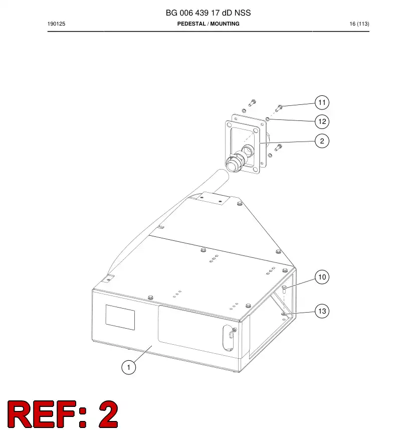 BG00497731a BG 004 977 31a Seal - Sandvik Technical Drawing