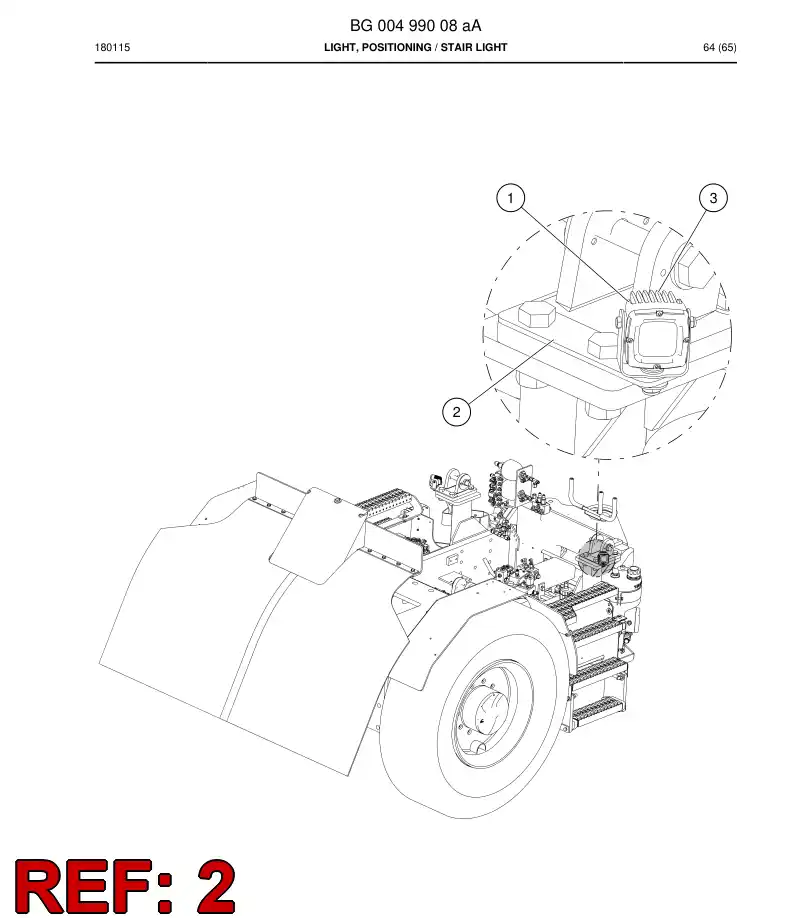 BG00499050a BG 004 990 50a Plate, Mounting - Sandvik Technical Drawing