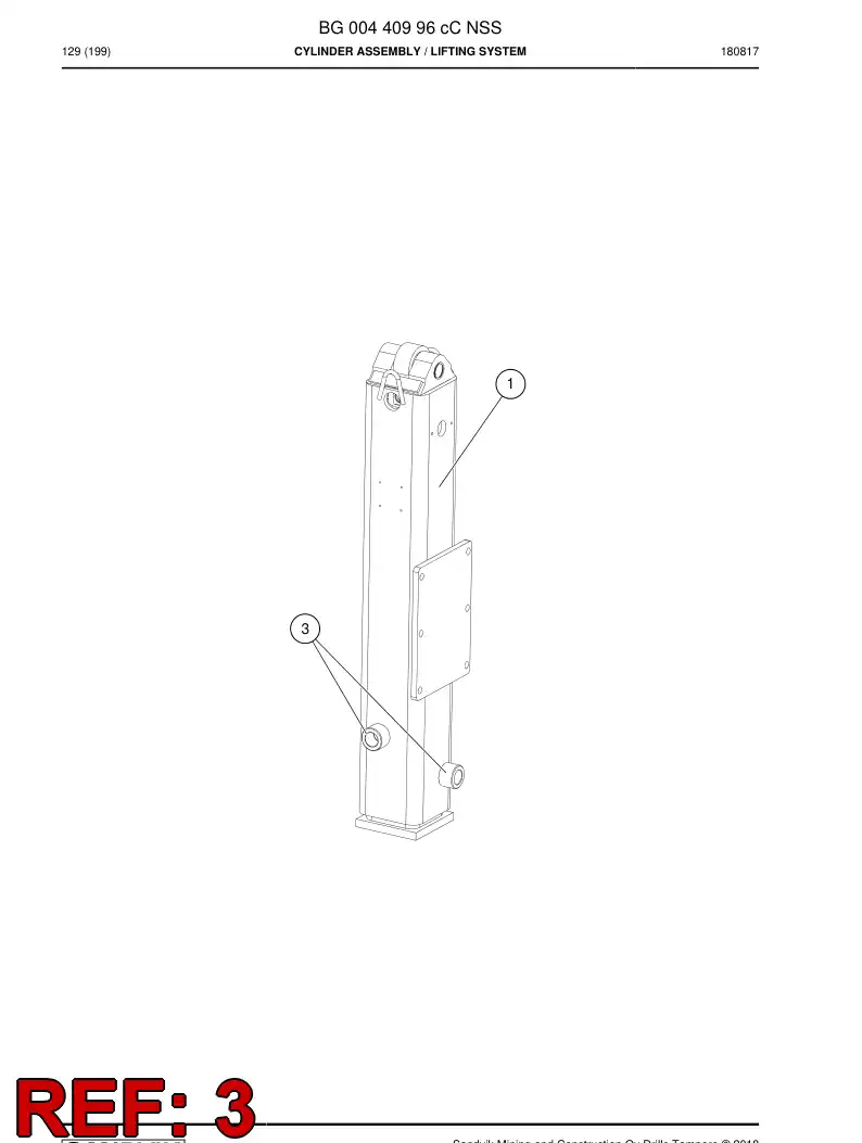 BG00507741a BG 005 077 41a Sleeve, Threaded - Sandvik Technical Drawing