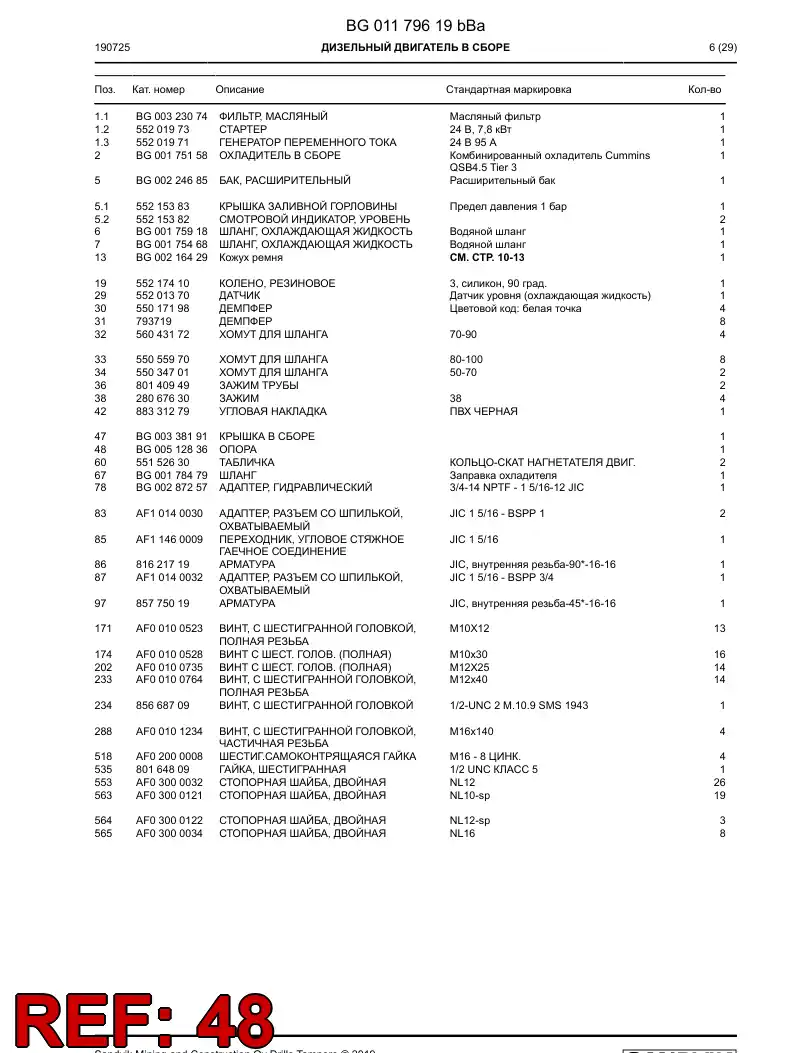 BG00512836a BG 005 128 36a Support - Sandvik Technical Drawing
