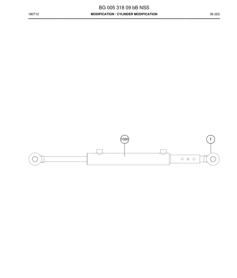 BG00531809b BG 005 318 09b Modification - Sandvik Technical Drawing