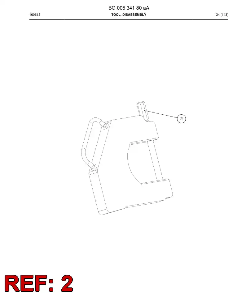BG00534492a BG 005 344 92a Bolt, Hexagon - Sandvik Technical Drawing