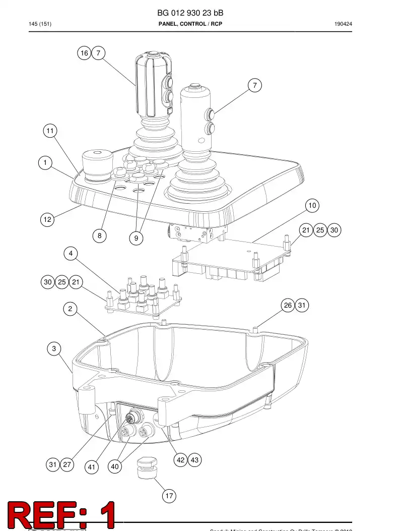 BG00545379a BG 005 453 79a Cover - Sandvik Technical Drawing