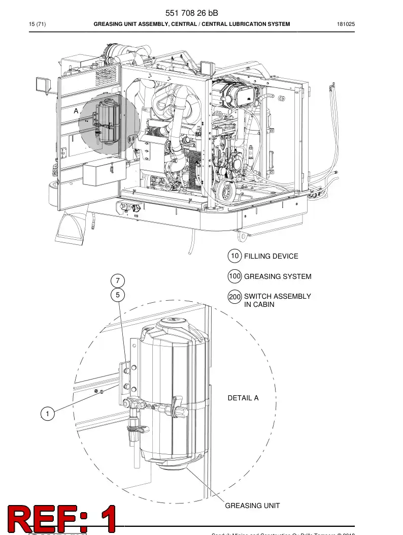 BG00547353a BG 005 473 53a Plate - Sandvik Technical Drawing