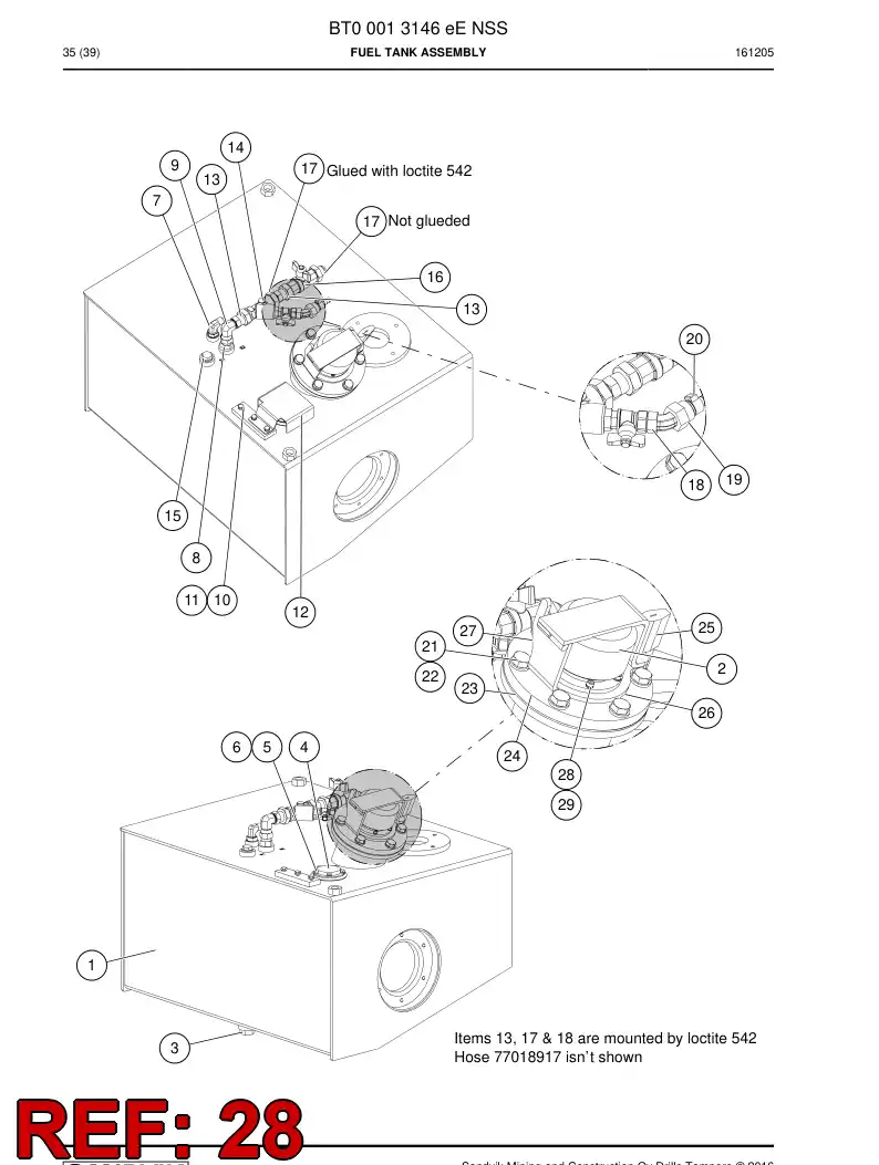 BG00547685a BG 005 476 85a Hexagon socket head screw - Sandvik Technical Drawing