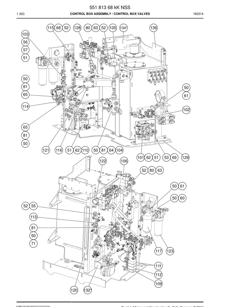 BG00549751a BG 005 497 51a Plate - Sandvik Technical Drawing