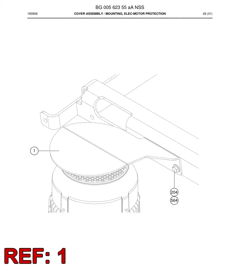 BG00562113a BG 005 621 13a Cover - Sandvik Technical Drawing