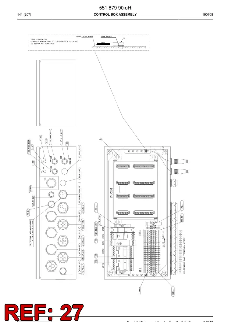 BG00562702a BG 005 627 02a Wire - Sandvik Technical Drawing