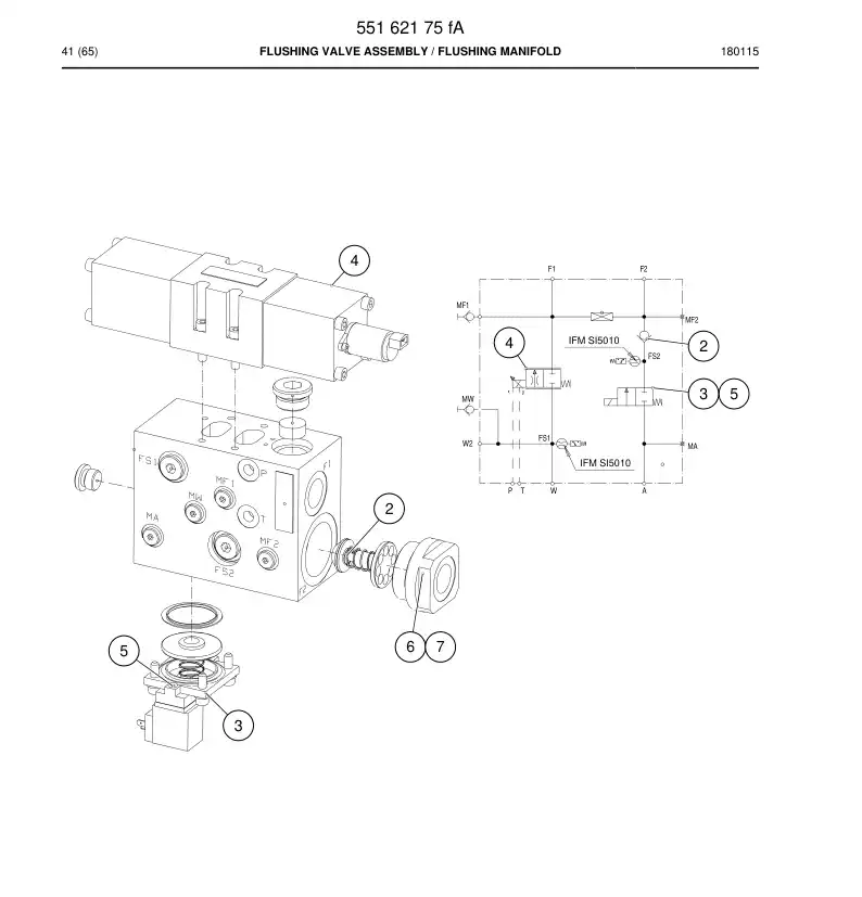 BG00562985a BG 005 629 85a Connector - Sandvik Technical Drawing