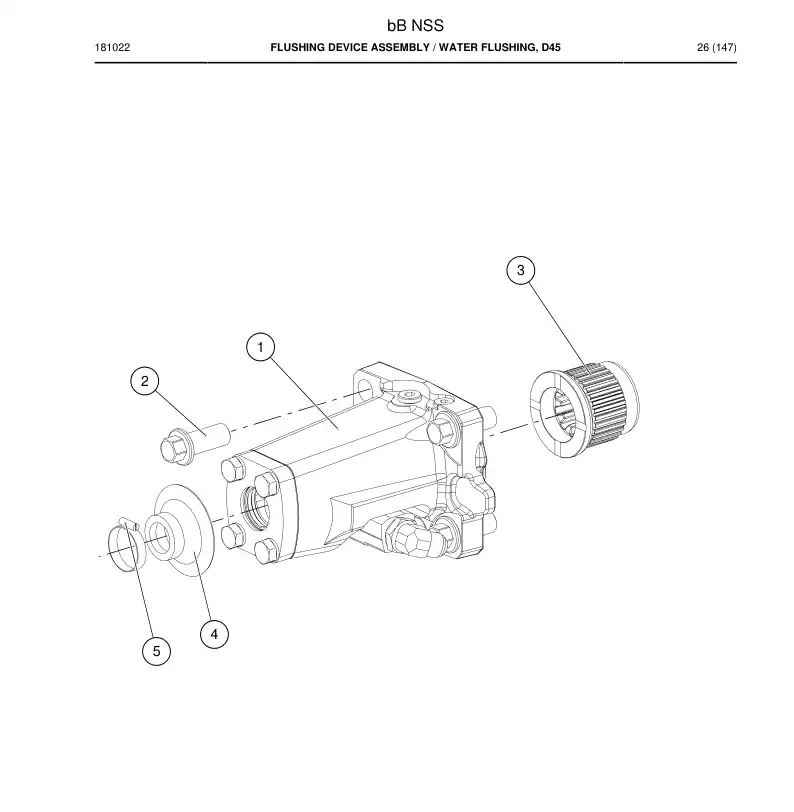 BG00570268a BG 005 702 68a Seal Kit - Sandvik Technical Drawing