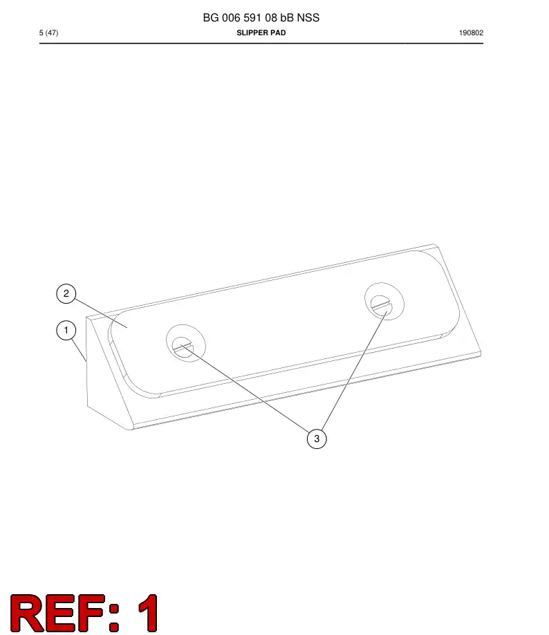 BG00570366b BG 005 703 66b Frame - Sandvik Technical Drawing
