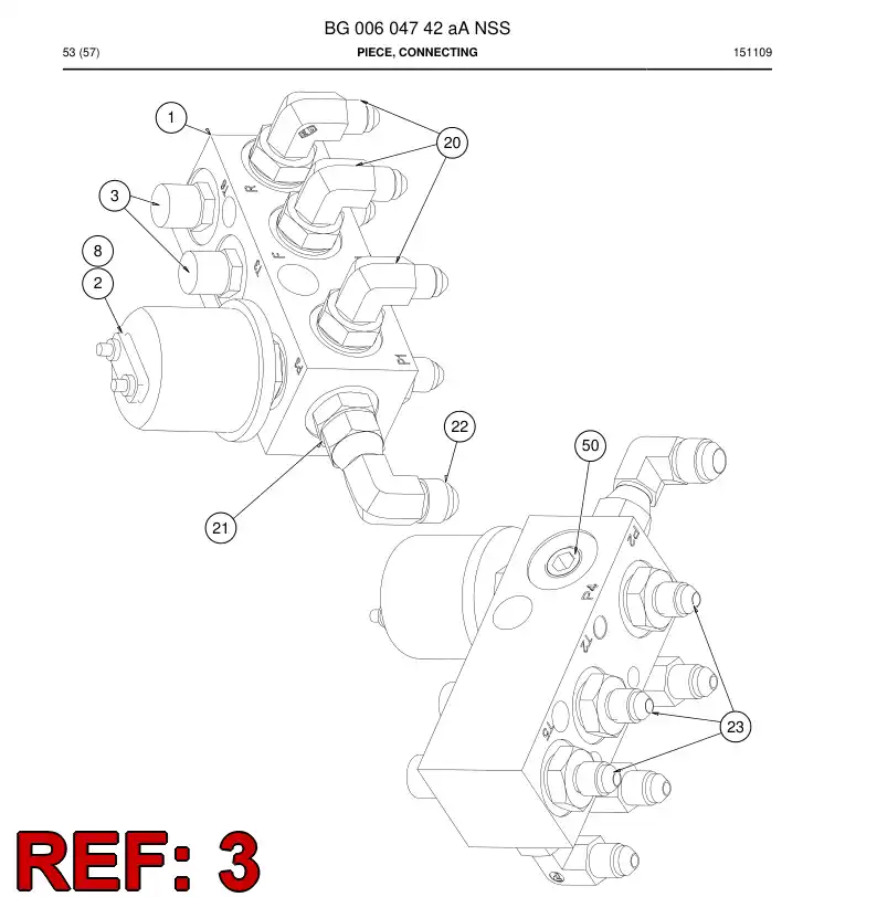 BG00575681a BG 005 756 81a RESPIRADERO - Sandvik Technical Drawing