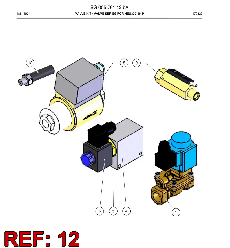 BG00576132b BG 005 761 32b Transmitter, Pressure - Sandvik Technical Drawing