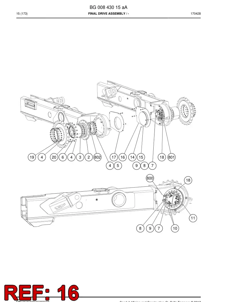 BG00577188b BG 005 771 88b Plate - Sandvik Technical Drawing