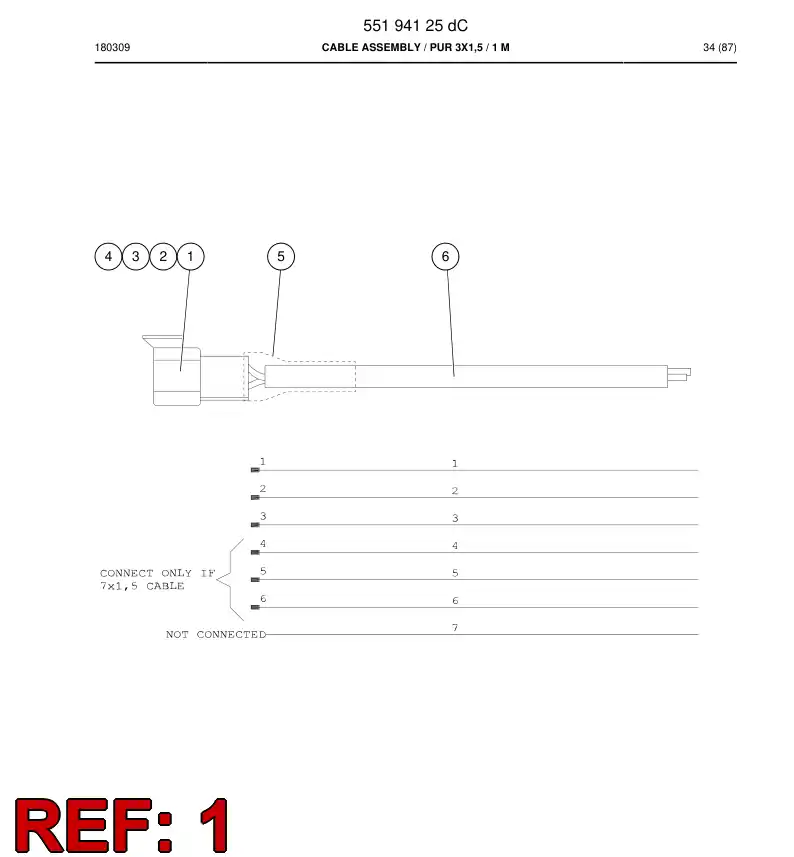 BG00577451a BG 005 774 51a Connector - Sandvik Technical Drawing