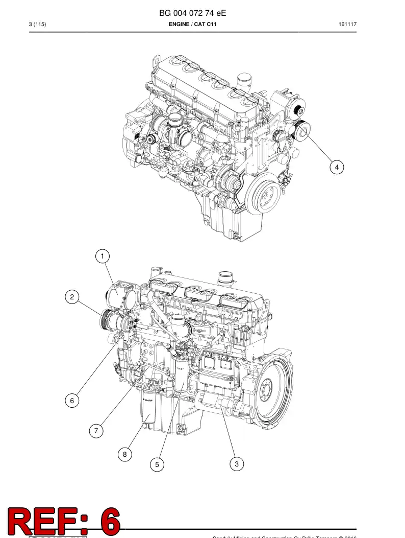 BG00593284a BG 005 932 84a cap, filling - Sandvik Technical Drawing