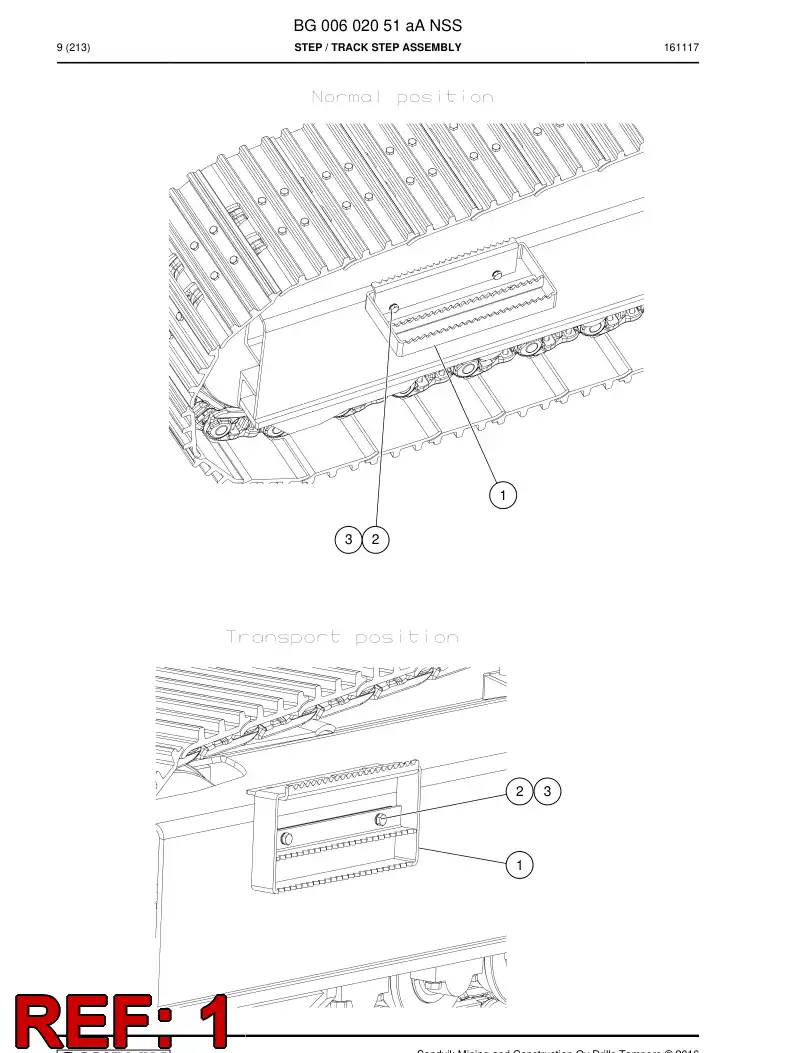 BG00601740a BG 006 017 40a Step - Sandvik Technical Drawing