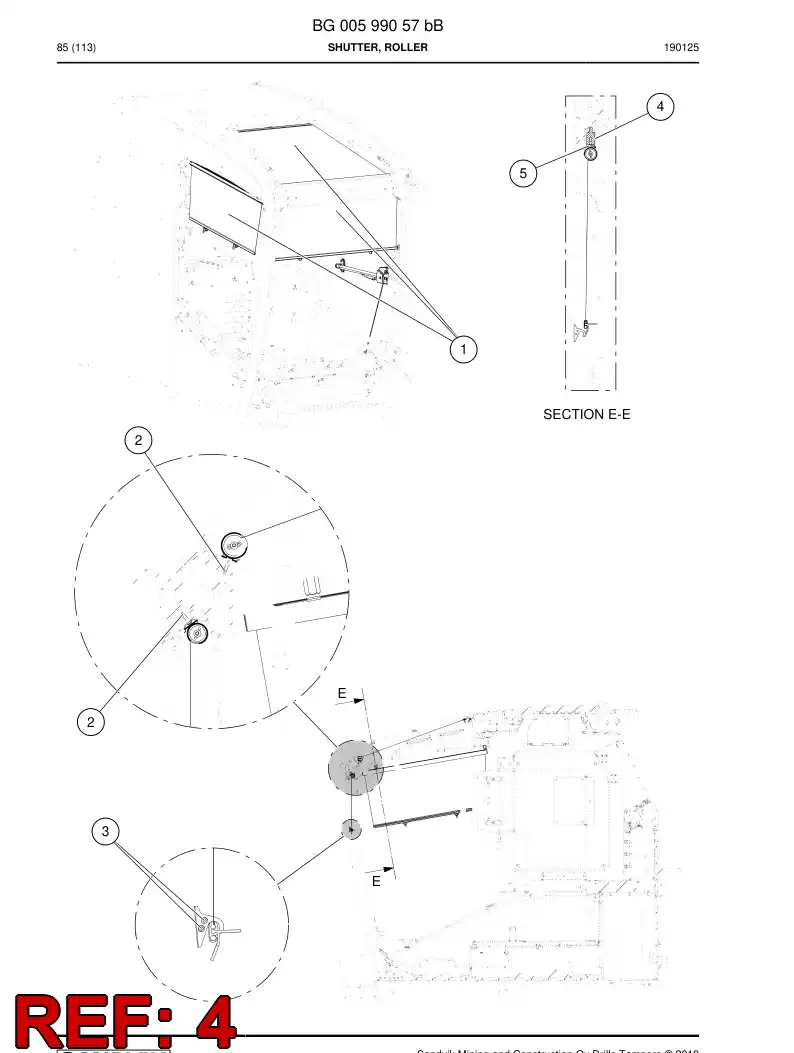 BG00604240a BG 006 042 40a Sleeve, Threaded - Sandvik Technical Drawing