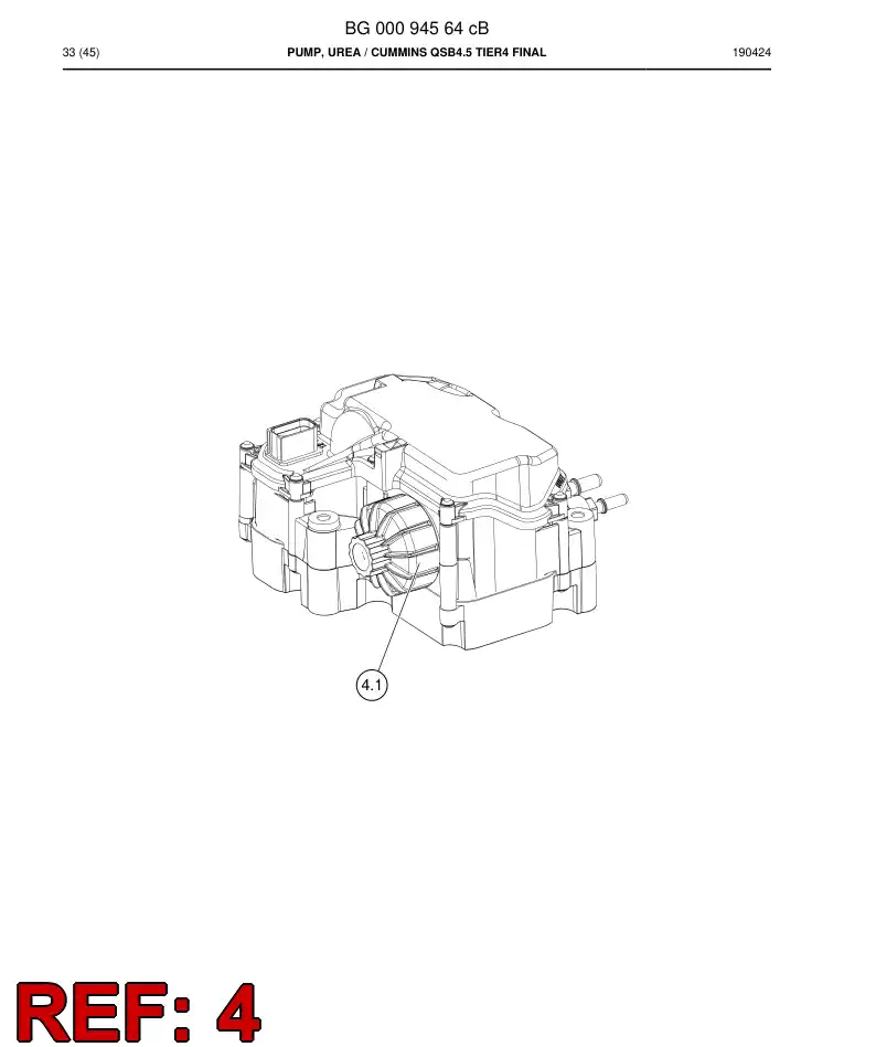 BG00608473a BG 006 084 73a Filter element - Sandvik Technical Drawing