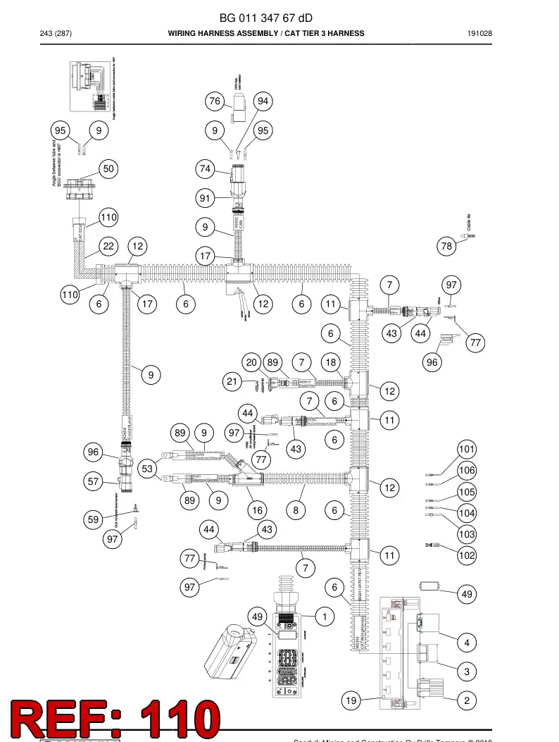 BG00611202a BG 006 112 02a Shrink Wrap - Sandvik Technical Drawing