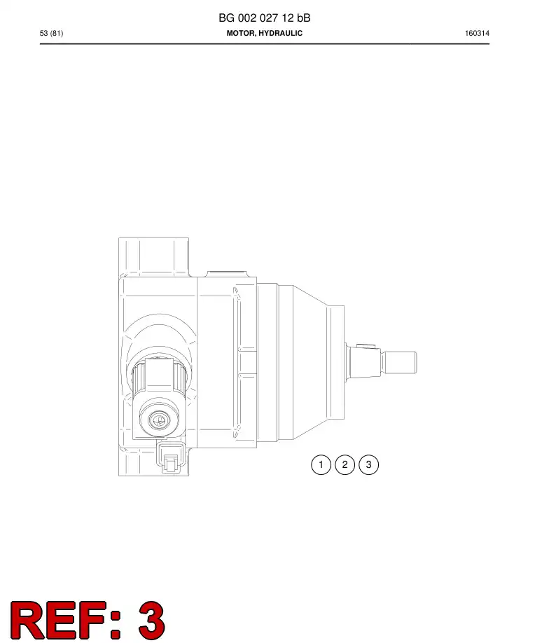 BG00611204a BG 006 112 04a Seal Kit - Sandvik Technical Drawing