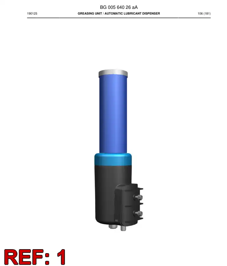 BG00613529a BG 006 135 29a Grease - Sandvik Technical Drawing