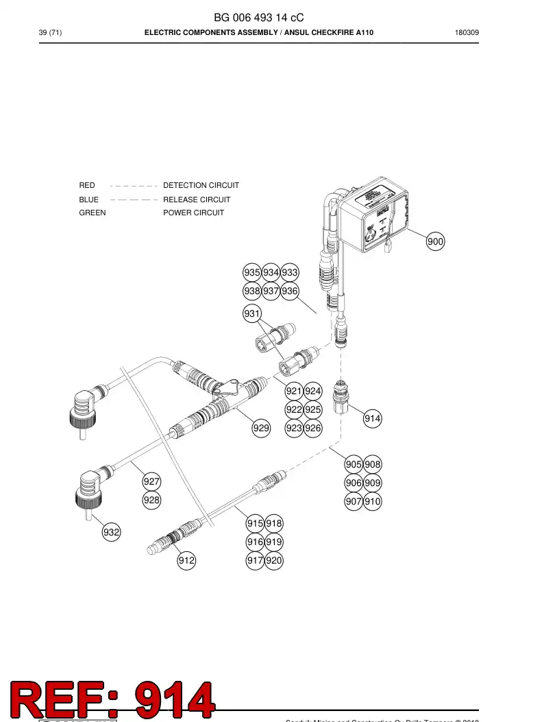 BG00616425a BG 006 164 25a Connector - Sandvik Technical Drawing