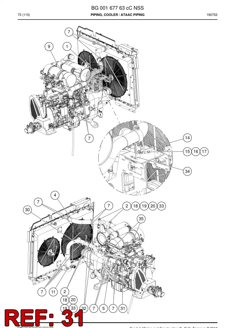 BG00617201a BG 006 172 01a Union, Silicon - Sandvik Technical Drawing