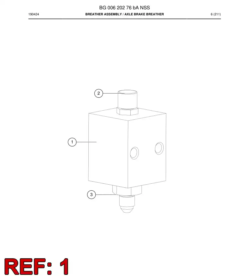 BG00620277a BG 006 202 77a Piece, Connecting - Sandvik Technical Drawing