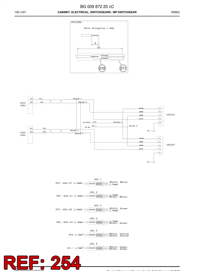 BG00623473a BG 006 234 73a Wire - Sandvik Technical Drawing