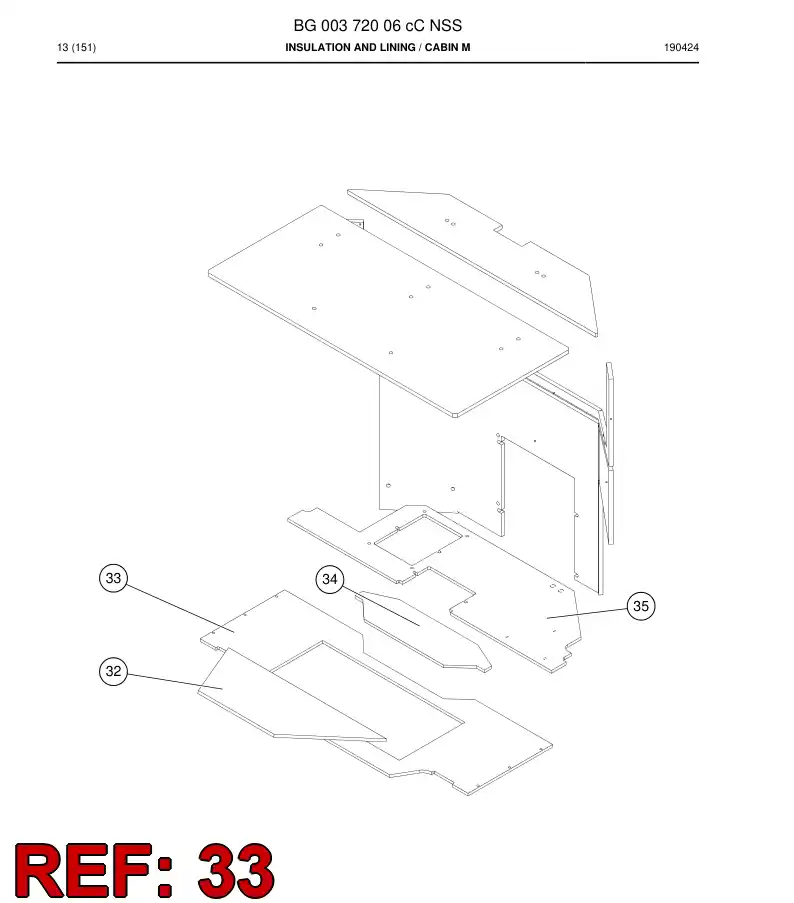 BG00624288c BG 006 242 88c Carpet - Sandvik Technical Drawing
