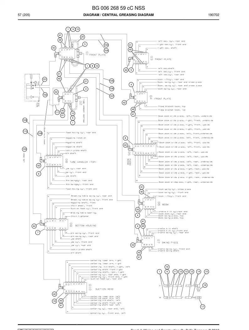 BG00626859c BG 006 268 59c Diagram - Sandvik Technical Drawing