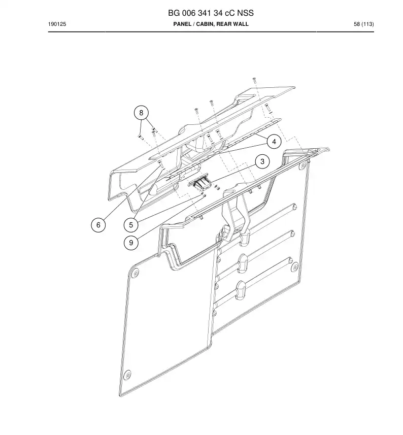 BG00634134c BG 006 341 34c PRING - Sandvik Technical Drawing